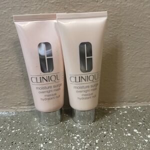 Lot of 2 Clinique Moisture Surge Overnight Mask 3.4oz/100ml Full Size New